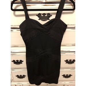 Black cocktail dress